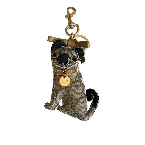 Gucci Dog Key Bag Charm. #L1131 - Picture 8 of 10